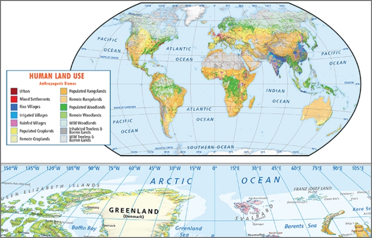 Classroom Maps that assist teaching geography