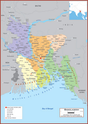 Bangladesh Maps - Academia Maps