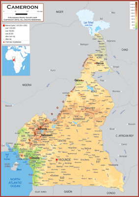 Cameroon Maps - Academia Maps