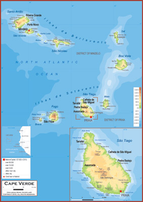 Cape Verde Maps - Academia Maps