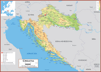 Croatia Maps - Academia Maps