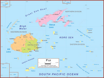 Fiji Maps - Academia Maps