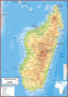 Madagascar Maps - Academia Maps