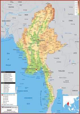 Myanmar Maps - Academia Maps