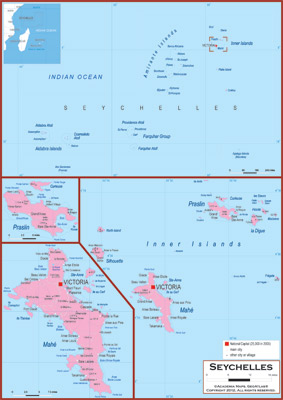 Seychelles Maps - Academia Maps