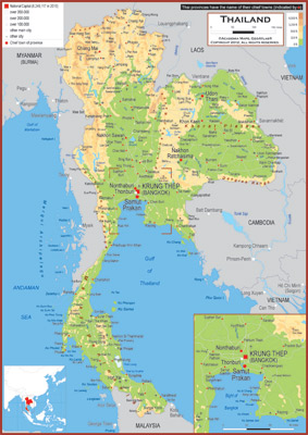 Thailand Maps - Academia Maps