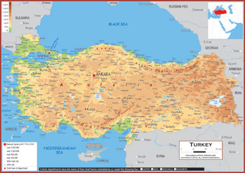 Turkey Maps - Academia Maps