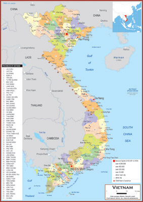 Vietnam Maps - Academia Maps