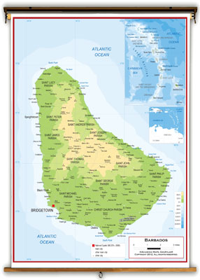 Barbados Maps - Academia Maps