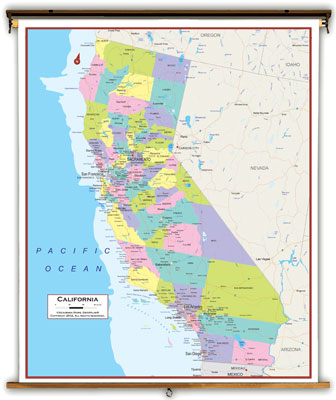 California State Maps - Academia Maps