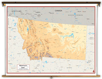 Montana State Maps - Academia Maps