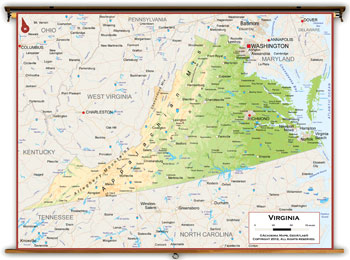 Virginia State Maps - Academia Maps