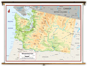 Washington State Maps - Academia Maps